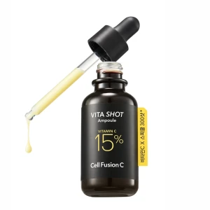 CELL FUSION C Rozjaśniające Serum z 15% Witaminą C i Mikroigłami 20g - CELL FUSION C Vita Shot Ampoule 20g