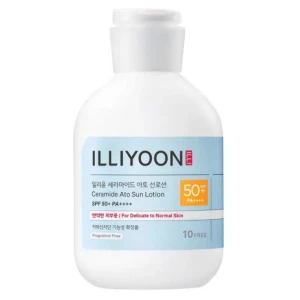 ILLIYOON Przeciwsłoneczne Ceramidowe Mleczko do Ciała i Twarzy SPF 50+/PA++++ 180 ml - ILLIYOON Ceramide Ato Sun Lotion SPF 50+/PA++++ 180 ml