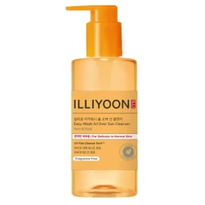 ILLIYOON Żel do  Zmywania Przeciwsłonecznych Filtrów Wodoodpornych SPF 200 ml - ILLIYOON Easy Wash All Over Sun Cleanser 200 ml